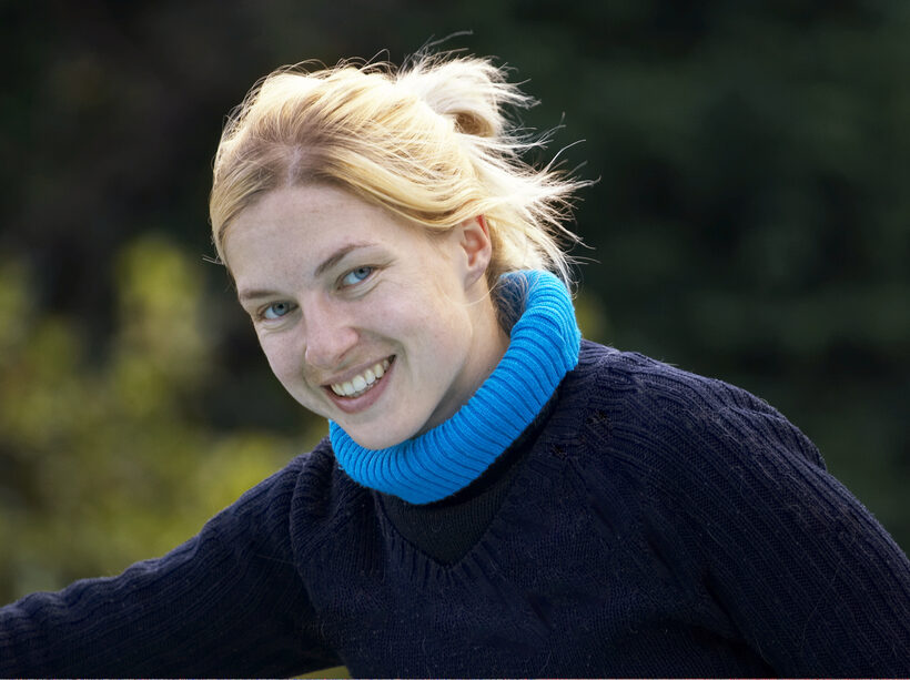 Blonde, Girl, Hanka, Smile, Woman