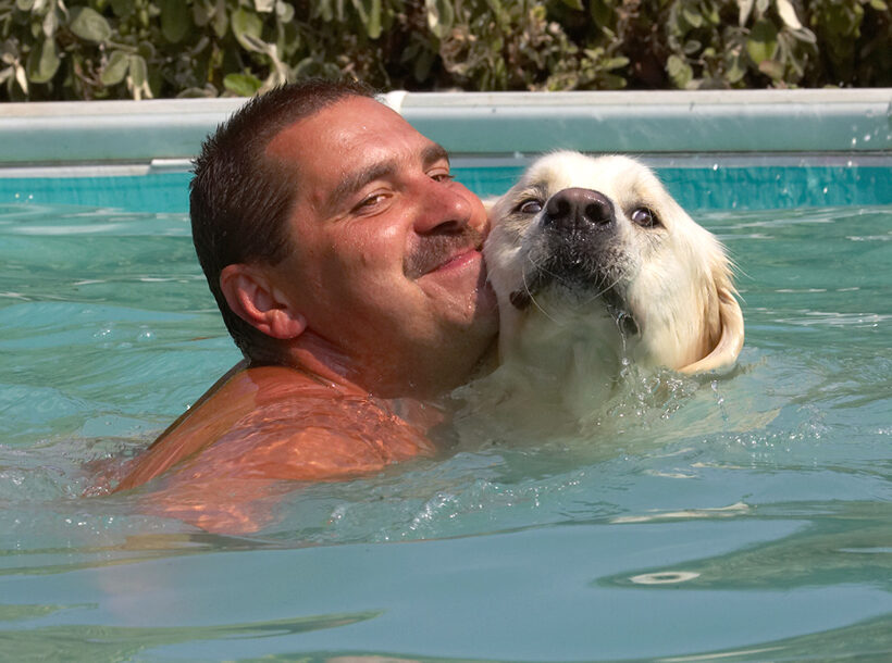 May I introduce my swimming partner