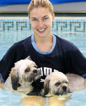 Dog, Dogs, Hanka, Monty, Pool, Swimming, Trigger