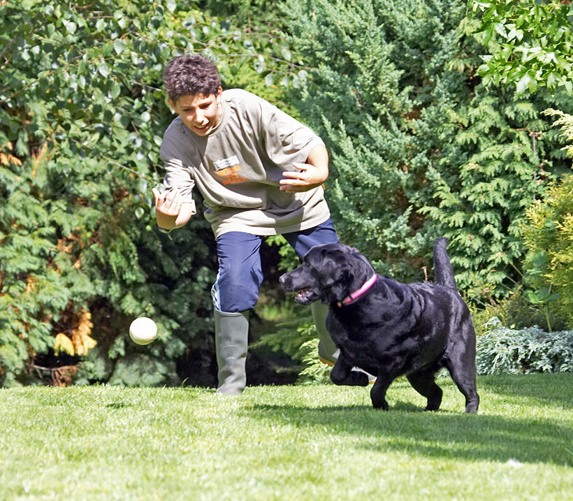 We're just a couple of puppies having fun