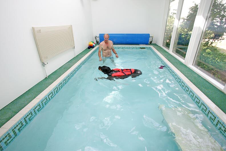 Ronan Having A Swim