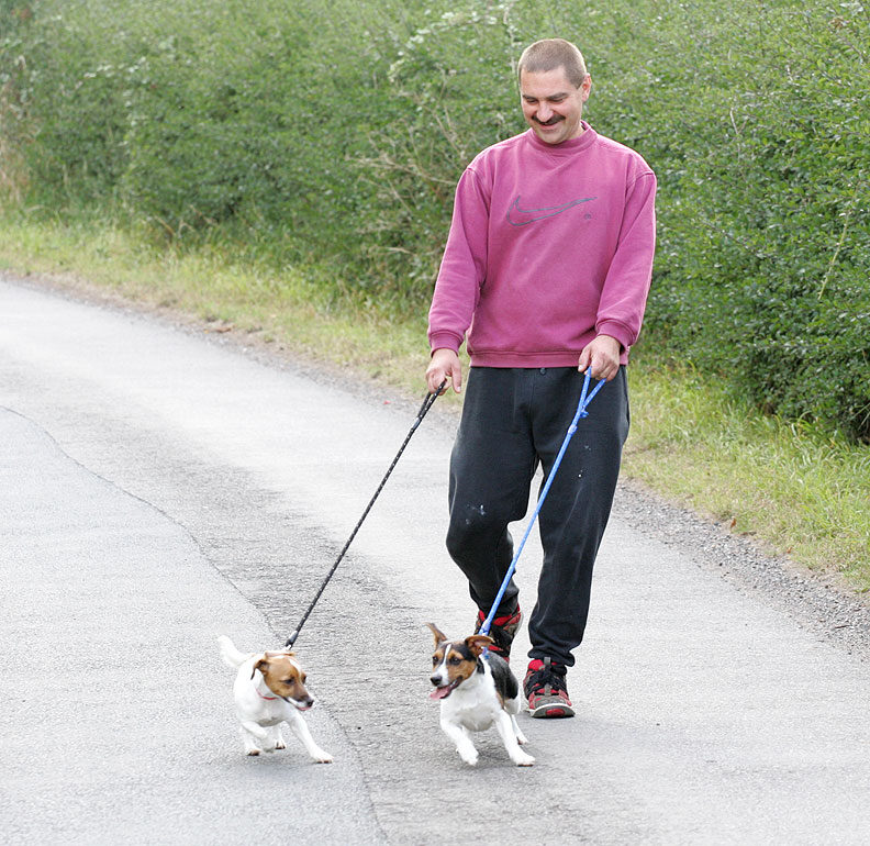 Zbig Walking Sally and Jake