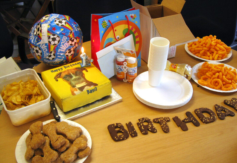 Basil's Birthday Treats
