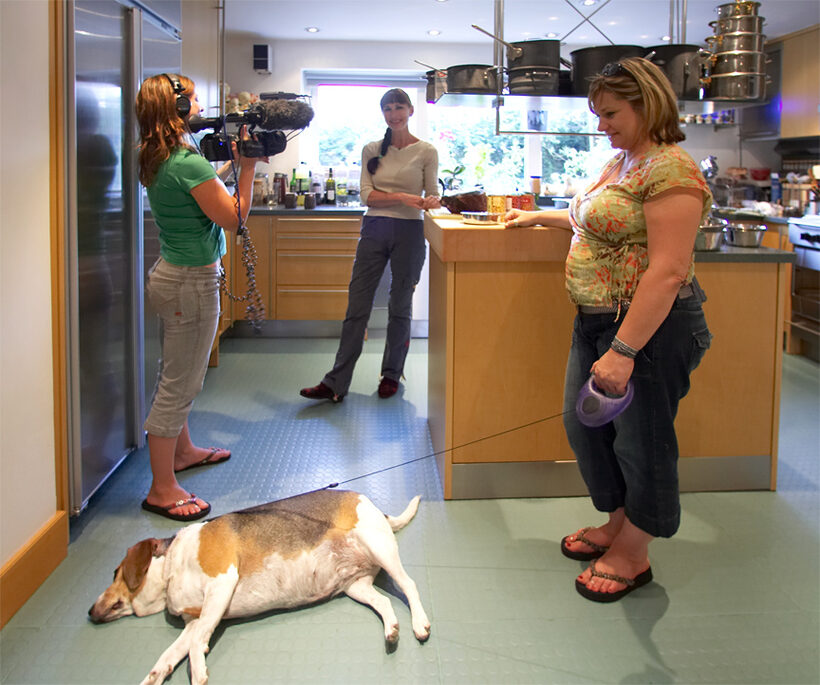Hattie in the Whitecroft Kitchen