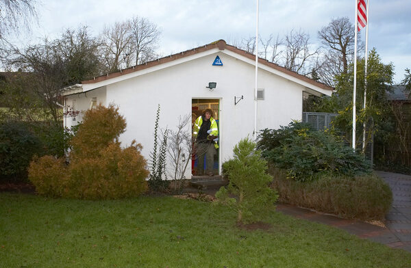 Kalvin Leaving the Dog Hotel
