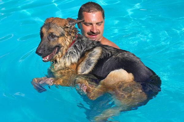 We could do with an airbed in this pool