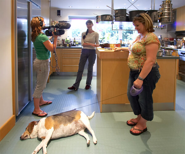 Hattie in the Whitecroft Kitchen