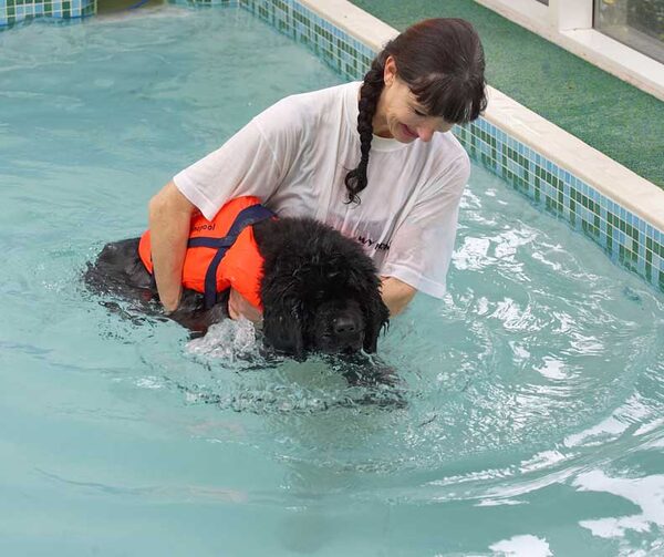 Marjorie Taking Treasure for a Swim